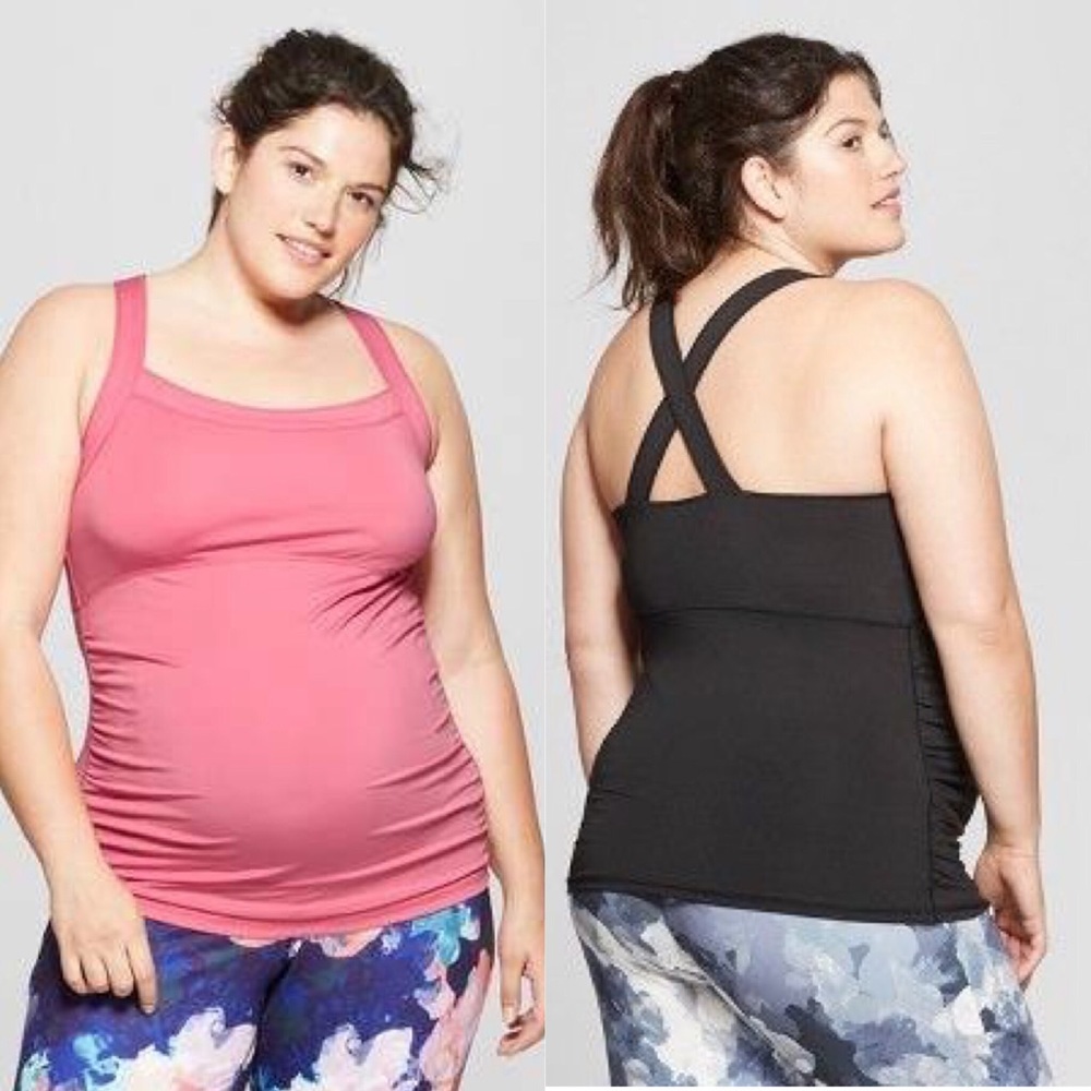 TWO Active Racerback Tanks